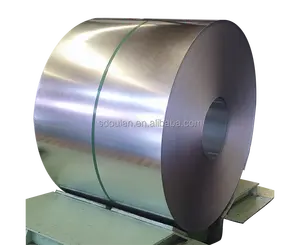 Bobina de acero galvanizado de alta calidad 0,5-3,0mm Capa de zinc alto G60 Z180 Zinc Aluminio Magnesio-Producto de alto rendimiento