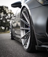 Rines de Aleación de Aluminio Forjados Monobloque CF.3-FF R Cóncavos Profundos Personalizados de 18-22 Pulgadas 5x112 5x120 para Autos RS7 E60 F10 E30 M4 (1 Pieza)