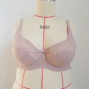 Sujetador de encaje sexy con aros y realce para pechos grandes, transpirable, talla grande, para mujer, ODM, comercio exterior transfronterizo, estilo ruso. - Product Image 6