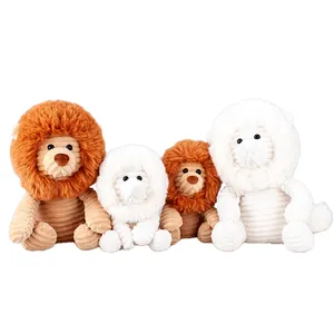 Ledi Custom brinquedo Crianças Lion Doll Cute Soft Animals Toy Juguetes para ninos Handmade leão Doll Plush Stuffed Toy