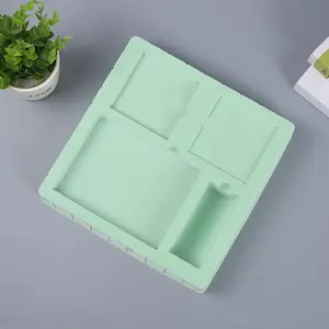 Custom PVC PS Plastic Blister Flocking Packaging Inner Tray Plastic Insert Lining