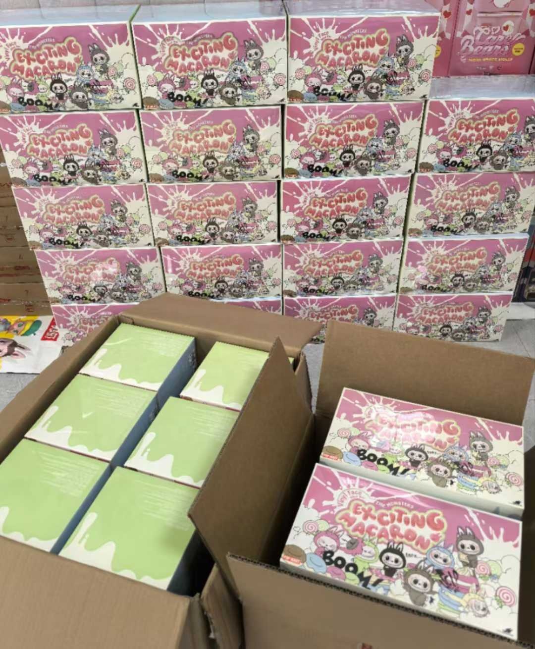 ぬいぐるみ THE MONSTERSExciting Macaron THE MONSTERS - Tasty Macarons Vinyl Face Blind Box | Blind