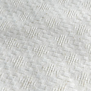 2024 tissus pour rideaux en polyester aspect <span class=keywords><strong>lin</strong></span> motifs floraux dorés techniques tricotées plissées occultantes et personnalisées pour la décoration intérieure - Product Image 6