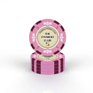 Jeu de jetons de poker 1000 jetons PC TEXAS HOLD'EM Cartes de dés de jeu de casino