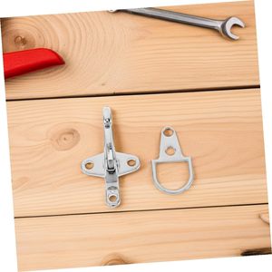 Metal Buckle Clasps For Coats And Bags Silver Cm <b>Toggle</b> Fasteners Sets Clothing Hardware For Sweaters And Cardigans Decorative S - Product Image 4