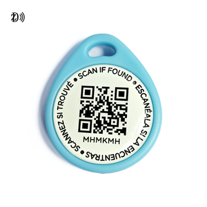 Etiquetas de identificación para mascotas, etiquetas para perros y gatos para grabar NFC, plástico ABS, código QR, etiqueta de identificación para mascotas - Product Image 6
