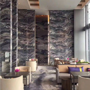 Piastrelle in marmo viola Kinawa naturale italiano piani tavolo viola e pannelli a parete per interni/esterni cucina uso esterno - Product Image 5