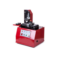 Machine d'impression par tampographie monochrome KZ-33, bon effet d'impression et faible coût d'impression pour l'impression des semelles intérieures, des semelles intermédiaires et des doublures de chaussures, fabrication de chaussures