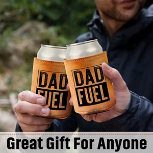 Funda Enfriadora de Cuero para Latas de 12oz, Enfriadores de Latas de Refresco, Regalos para Papá, Regalos para Hombres, Regalos de Cumpleaños para Hombres, Regalos de Cumpleaños para Papá - Product Image 6