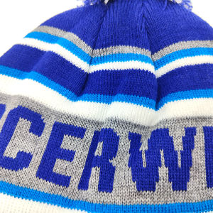 Bonnets d'hiver doublés de satin Bonnets tricotés avec fourrure à pompon détachable Filles Doublure en soie Hiver Stretchy Warm Casquette Chapeau <span class=keywords><strong>Femme</strong></span> - Product Image 4