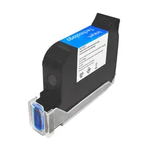 12,7mm 25,4mm Lösungsmittelbasierte Nachgefüllte Schwarze Tintenpatrone für HP45 für HP TIJ 2.5 Handheld-Tintenstrahldrucker