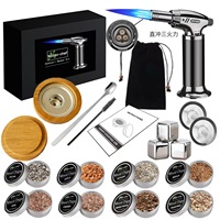 Briquet à flamme jet coupe-vent 2025, briquet à gaz butane, chalumeau pour cuisine, barbecue