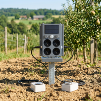 Répulsif à ultrasons solaire pour oiseaux - Étanche, matériau ABS écologique, durabilité 3-5 ans, contrôle des insectes