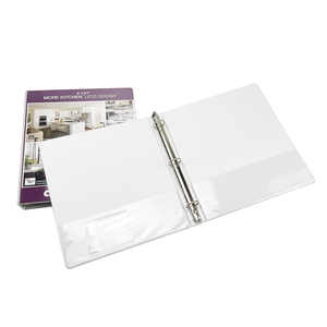 Office Supplies Business Stationery A4 FC Organizer <strong>Box</strong> Document Paper File <strong>Folder</strong> with PVC Metal Clip - Product Image 1