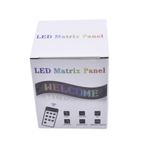 16*32 RGB App-Enabled DIY Programmable Devil Eyes Voyant LED Lumières Télécommande Nouvel État Accessoires de voiture