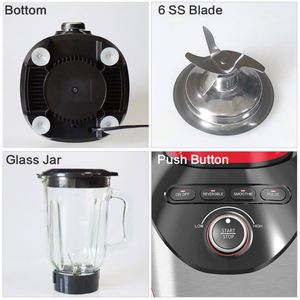 Ad alta Velocità Nutri Digitale Automatico Elettrico per Uso Professionale 800-<span class=keywords><strong>Watt</strong></span> 1000W Spremiagrumi A Mano Mixer <span class=keywords><strong>Frullatore</strong></span> Con Macinino Da Caffè - Product Image 5