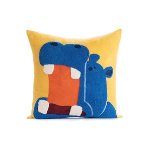 Ce/ASTM các nhà sản xuất mới xu hướng biểu tượng tùy chỉnh kích thước vuông gối Dễ Thương Khỉ đệm bán buôn Thú nhồi bông đồ chơi cho trẻ em - Product Image 2