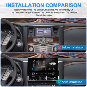 Estéreo para Auto con Pantalla Táctil de 12.3 Pulgadas, CarPlay Inalámbrico, Android Auto, GPS, Navegación, Reproductor, Montaje Universal para Tablero, Color Negro - Product Image 5