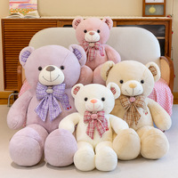 Orsetti di Peluche per San Valentino, Vendita all'Ingrosso, Regalo Festivo, Diverse Dimensioni, Giocattoli in Peluche Non Imbottiti, Animali di Peluche Personalizzabili con Logo