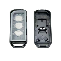 Control Remoto sin Llave para Motocicleta Honda Pcx 150 Adv 150 PCX160 Forza 350 NSS350 KOR-V02, 3 Botones, 433.92MHz, Chip ID47, Llave Plateada