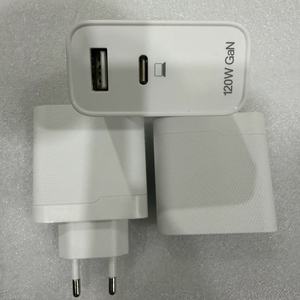 Cargador GaN de Doble Puerto con Carga Rápida PD de 120W, Cable Tipo <span class=keywords><strong>C</strong></span> Europeo para OPPO Supervooc, Oneplus 13, 12, <span class=keywords><strong>11</strong></span>, 10 Pro, Ace 3, Nord 3, 4, <span class=keywords><strong>REALME</strong></span> - Product Image 1