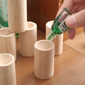 Scented Wood Essential Oil Evaporative Tabletop Air Freshener For Home Indoor Use Mosquito Repellent Long Lasting Fragrance - Product Image 1