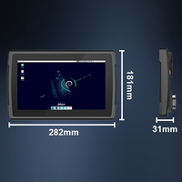 Tablette PC robuste pour véhicule Linux de 10 pouces, IP67, affichage de navigation agricole pour système de guidage de tracteur V12R