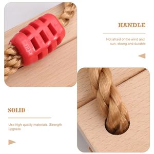 <span class=keywords><strong>Altalena</strong></span> in Legno da Esterno per Giardino, Patio e Parco Giochi, Resistente, Alla Moda, Comoda, Sicura e Stabile - Product Image 1
