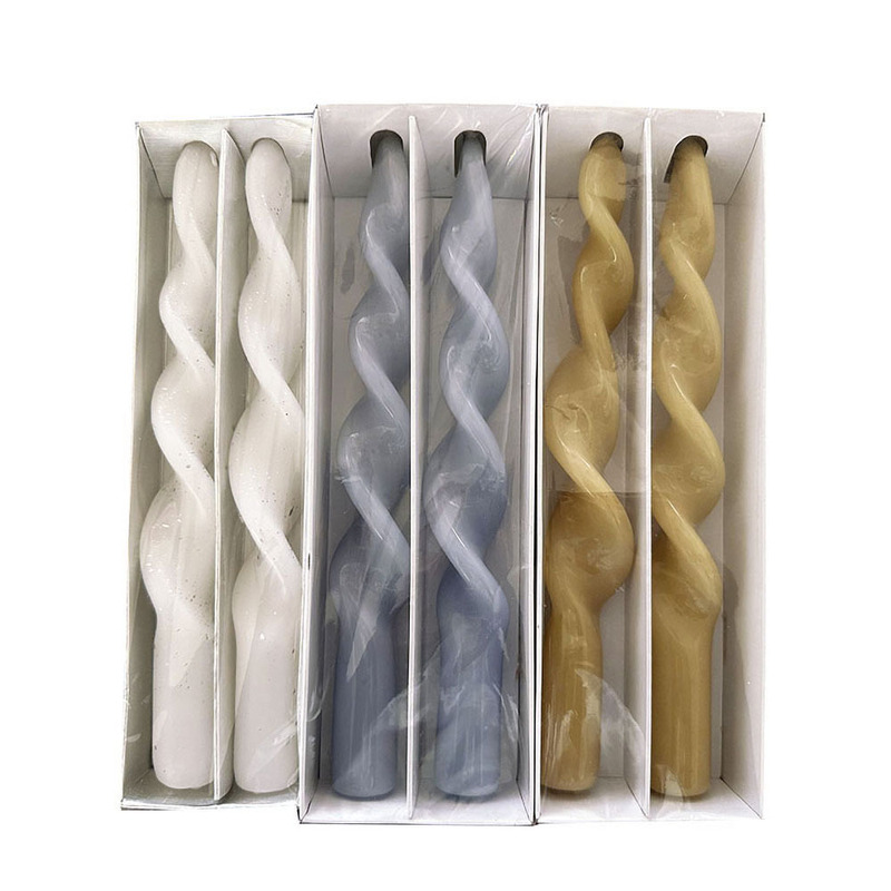 Pack of 2 Dinner Candles Unscented