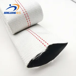 Factory Sales Double Layer Flexibele Katoenen Canvas Pvc Voering Brandslang/Plat Slang Geschikt Voor Brandbestrijding