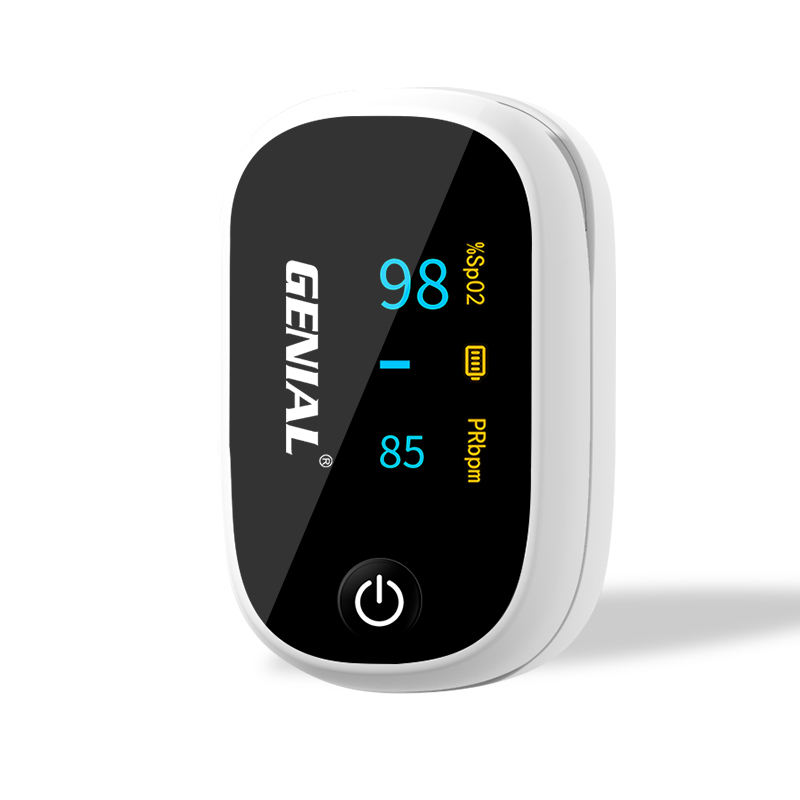 Buy Black Finger Pulse Oximeter - Accurate SPO2 & Heart Rate OLED Display 7 Modes Easy To Use & Portable - International Shipping | Buy Now With Express International Delivery