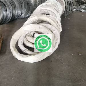 Haute qualité Q195 acier à faible teneur en carbone galvanisé plat fil d'attache projets de bricolage coupe fil de liaison argent finition recuite - Product Image 4