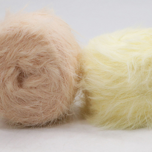 Trung Quốc giả chồn nhà máy đa-đặc điểm kỹ thuật loại 100% <span class=keywords><strong>nylon</strong></span> 2 cm dài lông sợi cá nhân <span class=keywords><strong>Fluff</strong></span> mềm kinh nghiệm - Product Image 3