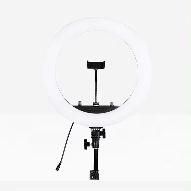 2024 New Wholesale Dimmable LED Ring Lamp 18 Inch Beauty Fill Light 45cm Live Two Tone Photography Lamp