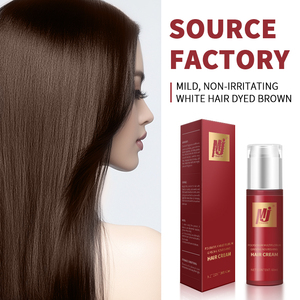 Crema Professionale per Cambiare il Colore dei <span class=keywords><strong>Capelli</strong></span>, Autentica e Senza Risciacquo, da Bianco a <span class=keywords><strong>Castano</strong></span> Scuro, Cioccolato, Caffè - Product Image 5