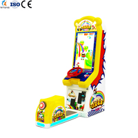 Simulateur de voiture de course vidéo à jetons Riteng Kid Dirty Drive Machine de jeu de course de voiture d'arcade