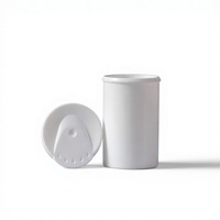 Flacon portable personnalisé en plastique pour bandelettes de test de glycémie, avec bouchon hermétique à clapet et déshydratant, pour réactif de diagnostic médical