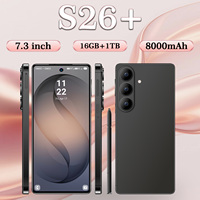Teléfono Móvil S26 Ultra 5G Desbloqueado Globalmente, 16GB+1T, CPU Deca Core de Alta Calidad, Cámara Trasera de 108MP 4K, Pantalla HD de 7.3 Pulgadas, Android 15, Nuevo