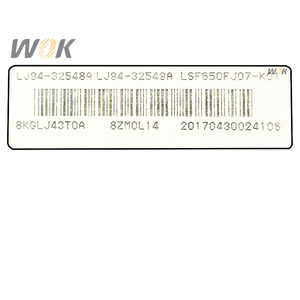 En stock écran LCD LSF650FJ07-K01 de 65 pouces pour module de remplacement TV <span class=keywords><strong>Samsung</strong></span> pour stockage en entrepôt 16Y-VUC65 écran TV - Product Image 6