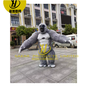 Disfraz <span class=keywords><strong>de</strong></span> Mascota <span class=keywords><strong>de</strong></span> gorila inflable personalizado-gorila <span class=keywords><strong>de</strong></span> poliéster, compre gorila <span class=keywords><strong>gris</strong></span> para eventos <span class=keywords><strong>de</strong></span> disfraces <span class=keywords><strong>de</strong></span> Navidad y Halloween - Product Image 6