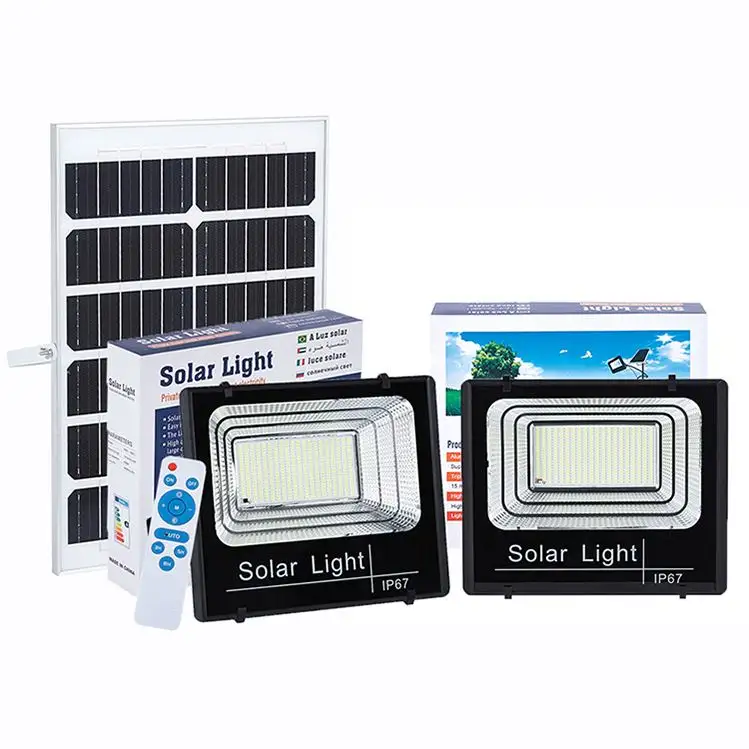 100 w Flutlicht Solar Pir Versorgung Solarenergie Flutlicht 100 Watt wasserdicht Outdoor LED Solar Flutlicht 10w für draußen