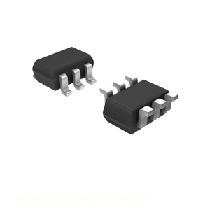 LTC3525DESC6-3.3 # Circuito Integrado TRMPBF, Canal 6, TSSOP, SC 88, SOT 363, Regulador de Potencia, 3.3V, 140MA, SC70, 6, Gestión de Energía (PMIC) - Product Image 1