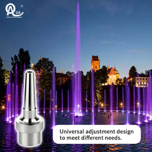 Boquillas de Fuente Comerciales de Chorro Directo Ajustables de Acero Inoxidable de Varios Tamaños, las Más Vendidas de Water Crown - Diseño Duradero y Moderno - Product Image 2