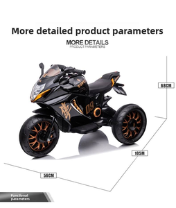 Moto électrique pour enfants avec 3 roues EVA durables, 12V4.5AH 380*2, moto électrique pour les plus petits - Product Image 6