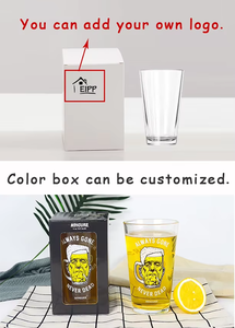 Vente en gros classique 320ml & 540ml <span class=keywords><strong>bière</strong></span> <span class=keywords><strong>artisanale</strong></span> Pilsner verres botte forme Logo personnalisé tasses bars maison classique cadeaux pinte ensemble - Product Image 6