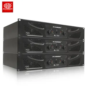 MADON Amplifier Daya XLi3500, Penguat Daya Audio Profesional untuk Dj Panggung Profesional