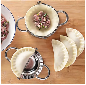 Accessoire de cuisine en acier inoxydable, presse à raviolis écologique en métal, <span class=keywords><strong>moule</strong></span> à pâte pour emporte-pièces - Product Image 1