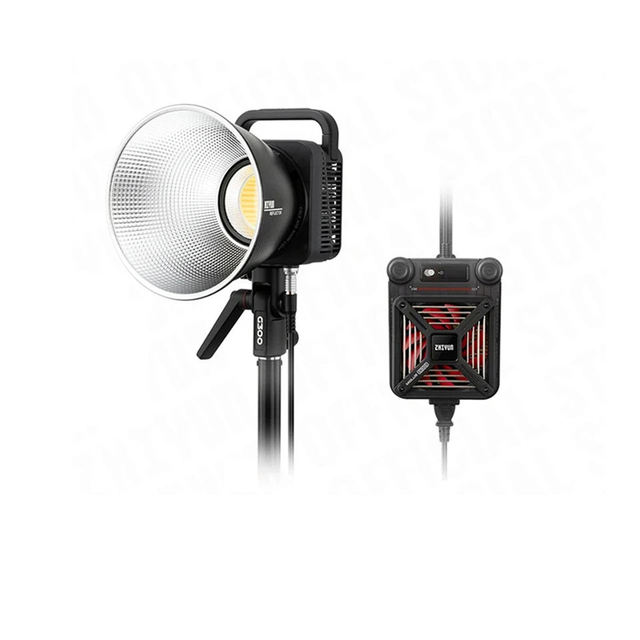 ZHIYUN MOLUS G300 300W COB LED Light 2700K-6500K APP Control 500W Bi-color Video & Photography Lighting