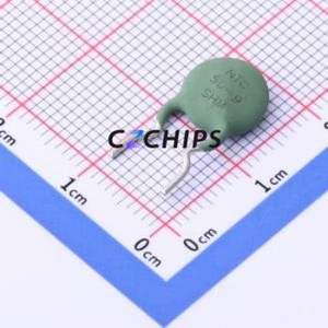 เทอร์มิสเตอร์ NTC รุ่น DRM509D09MJ837GA0 แบบ Through Hole (THT), ระยะขา P=7.5 มม. ความต้านทาน 5 โอห์ม 2700K 3A - Product Image 1