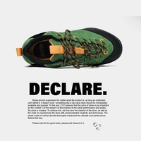 Baskets décontractées en caoutchouc à lacets avec design épais et bas, chaussures de skateboard pour hommes, de marque personnalisée